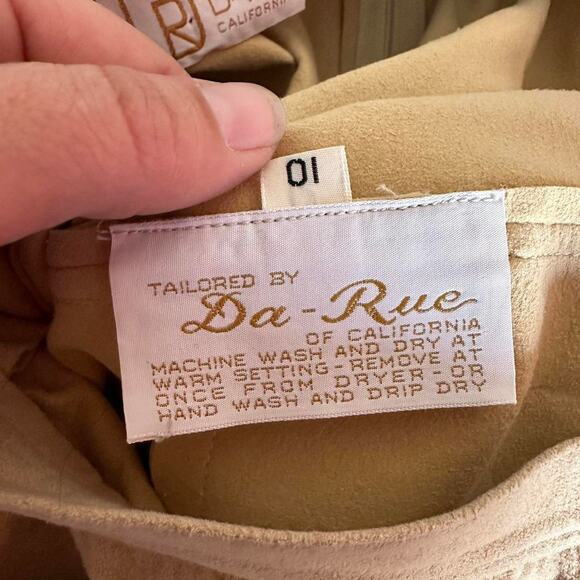Da-Rue of California Vintage Suede Skirt - Picture 7 of 7